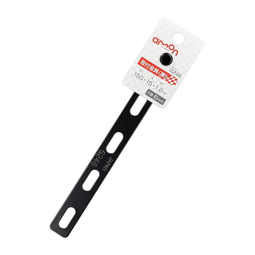 Amazon.co.jp: amon attachment fitting, black, hole dia. 6 mm